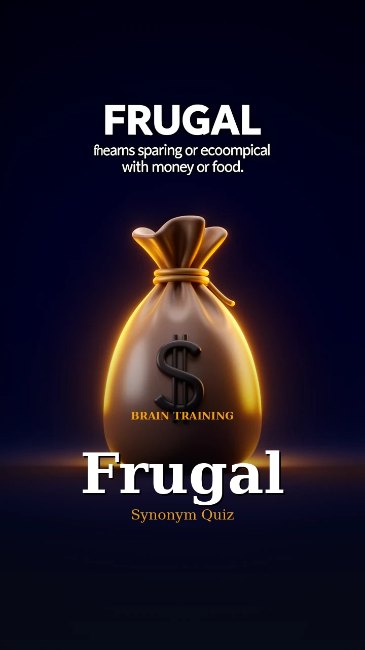 Frugal — Synonym Quiz