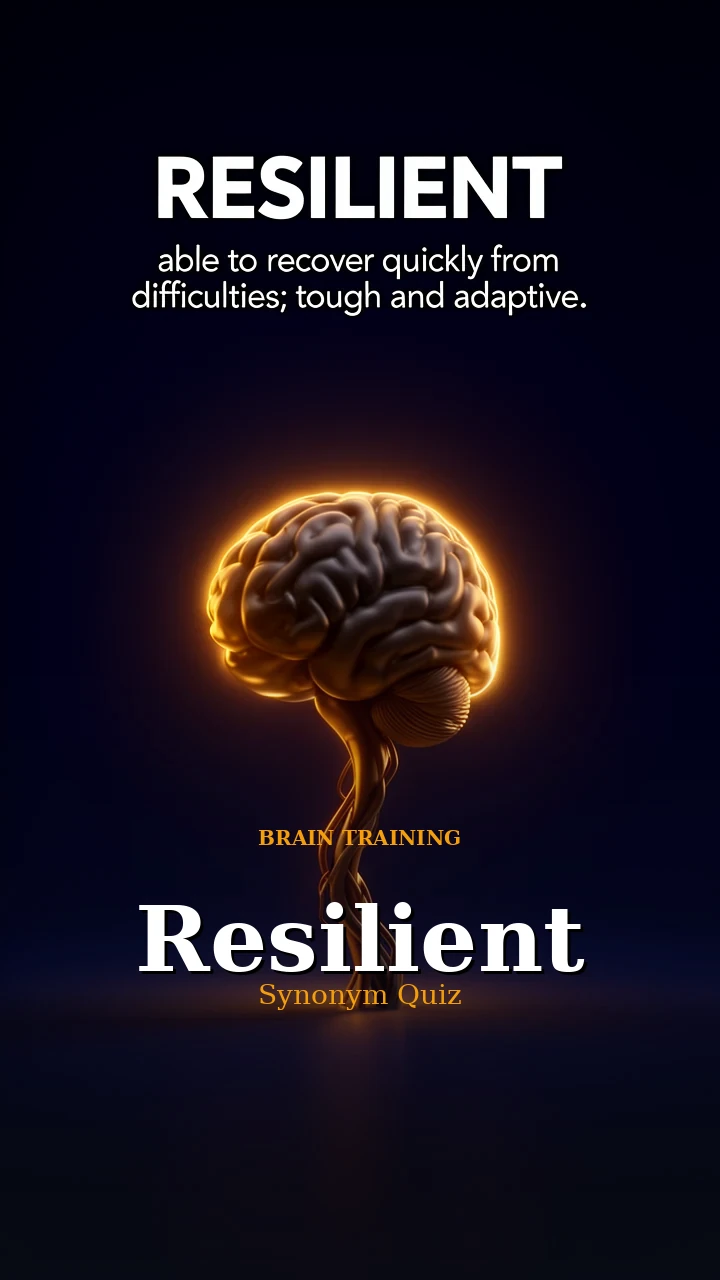 Resilient — Synonym Quiz